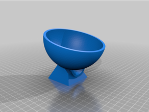 scrub brush drain cup sink 3d print model - Mito3D
