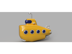 sottomarino 3d print model - Mito3D