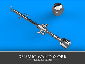 runescape seismic wand & orb t90 3d print model - Mito3D