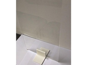 Acryl Tafel Stand Blockierung Tröpfchen 3d print model - Mito3D