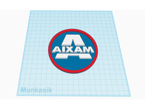 aixam emblem 3d print model - Mito3D