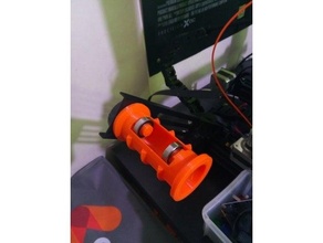 roller bearing spool holder - ender 3 creality pro filament 3d print model - Mito3D