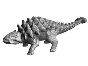 ankylosaurus animal ankilosaurus dino dinosaur figure jurassic park monster mount prehistoric statue 3d print model - Mito3D