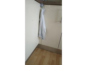 toalha gancho canto montado banheiro fácil cabide cozinha rígido parafuso espaço salvando 3d print model - Mito3D