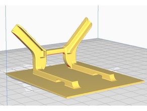 dji air unit support 3d print model - Mito3D