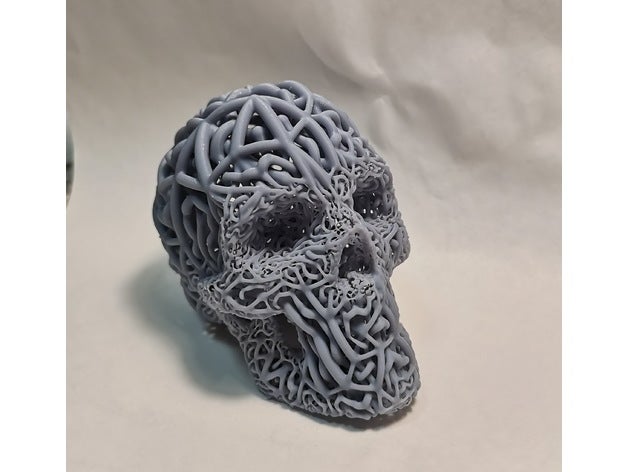 kafatası Doublemesh dualmesh 4 varyantlar Sanat sla dlp pack1 işe alma Houdini humal paketlemek prosedürel 3D print model - Mito3D