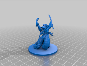 demon base - slaanesh 40k warhammer 3d print model - Mito3D