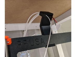 ptfe leiten Prusa i3 Filament Halter Unterstützung Tube montieren 3d print model - Mito3D