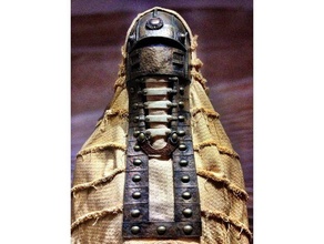 femelle défense raider masque costume attaque clones sac klaxon bracelets Dame sable étoile guerres 3d print model - Mito3D