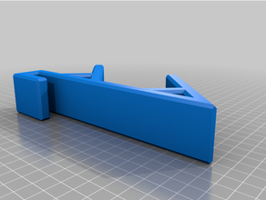 cubicle coat hook hanger coathook 3d print model - Mito3D