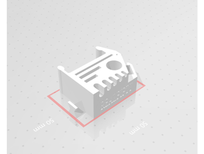 ender 5 araç Kulp destek uyuyor 2040 ekstrüde alüminyum dik ekstrüzyon binmek yuva Creality 3d print model - Mito3D