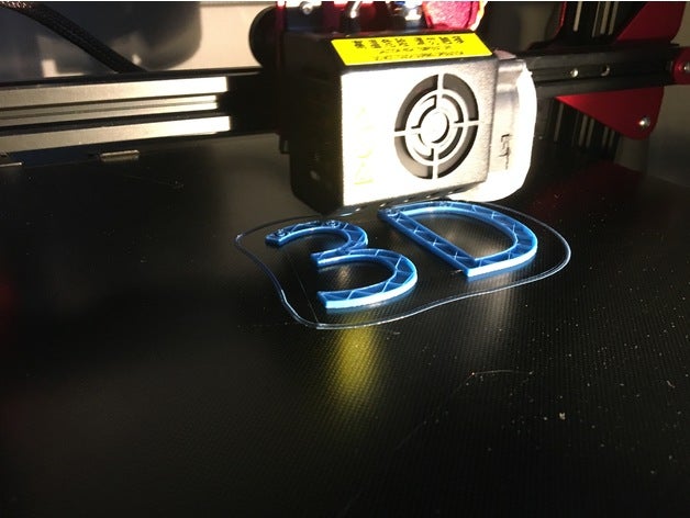 3d logo 3D print model - Mito3D