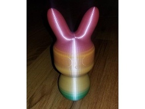 peepop bunny rabbit 3d print model - Mito3D