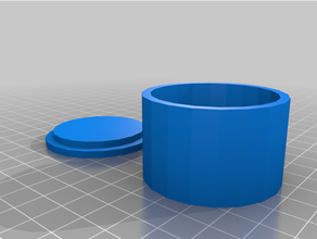caja circolare 3d print model - Mito3D
