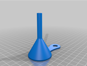 funnel air tube 3d print model - Mito3D