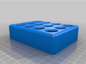 estabilo leñoso lapices soporte 3d print model - Mito3D