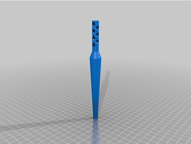 fishing bobber screwable antenna glowstick 3D print model - Mito3D