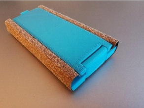 sanding block hinge holder print place sandpaper 3d print model - Mito3D