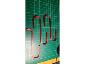 hanging hook 3d print model - Mito3D