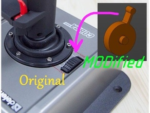 engine control knob defender cobra m5 3d print model - Mito3D