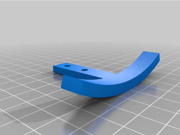 simple headphones holder headphone 3D print model - Mito3D