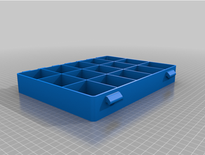 small parts storage boxes organizer 3d print model - Mito3D