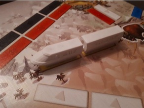 ttr monorail train remix 3d print model - Mito3D