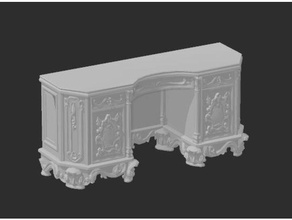 royal escritorio mueble gubbins resk 3d print model - Mito3D