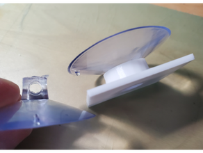 Absaugen Tasse montieren Knötchen 3d print model - Mito3D