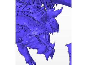 serafão dinossauro vampiro costa dlc tm 9º dnd fantasia homem lagarto monstro martelo guerra whfb 3d print model - Mito3D