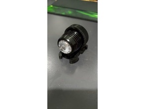 rápido lanzamiento LED montar esk8 gopro ligero 3d print model - Mito3D