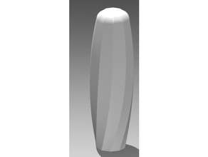 tap handle - swirled decagon 3d print model - Mito3D
