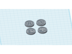 estrella incumplimiento especial acción tokens 3d print model - Mito3D