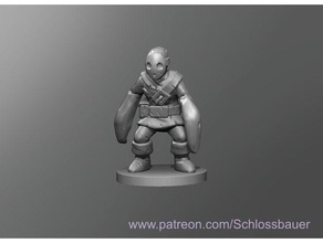 shy guy dnd dungeons dragons tabletop 3d print model - Mito3D