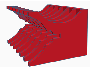 cutting board rack organizer 3d print model - Mito3D