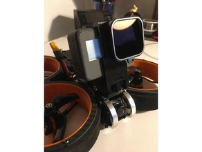diatone taycan mount removable madcase session5 hero6 cinewhoop mxc gopro hero 3 6 7 session 3d print model - Mito3D