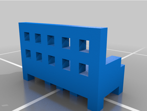 sencillo banco remezclar 3d print model - Mito3D