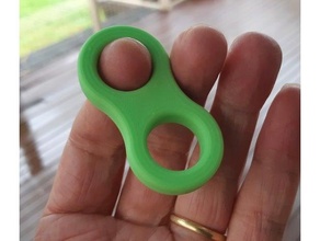finger twirler fidget spinner 3d print model - Mito3D