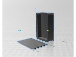 box card - boite carte box 3d print model - Mito3D