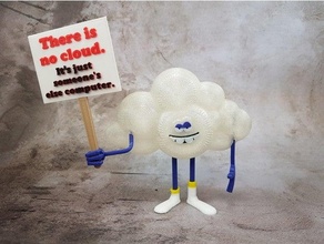 cloud guy trolls movie troll 3d print model - Mito3D