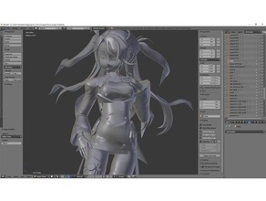 Prinz eugen v06w limpar anime azur faixa chinês japonês vídeo jogos 3d print model - Mito3D