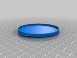 maple syrup lid 85mm leaf 3d print model - Mito3D