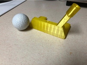 golf putter education how-to kids learn sports stem teach 3d print model - Mito3D