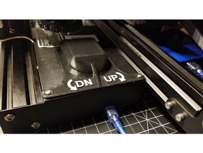 ender 3 reversed motherboard fan cover 3d print model - Mito3D