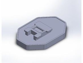 noble nb4 base cap 3d print model - Mito3D