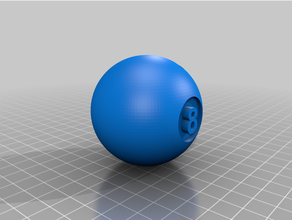 8 Ball 3d print model - Mito3D