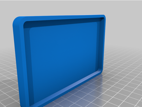 Hyperpixel 40 Pi 4 Fall Mantel Bildschirm Startseite 3d print model - Mito3D