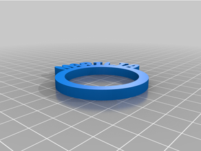 marilia napkin rings 3d print model - Mito3D