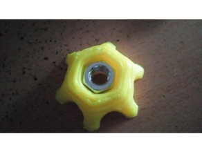 nut spinners 3d print model - Mito3D