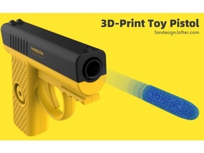 jouet pistolet 3d print model - Mito3D